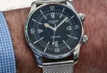 First Look – The new Longines Legend Diver 59, The Return of
the 42mm Icon
