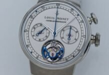 First Look – A Fusion of History and Modernity, the Louis
Moinet 1816 Tourbillon Chronograph