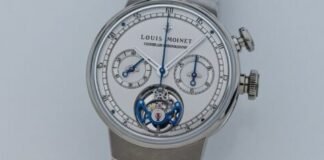 First Look – A Fusion of History and Modernity, the Louis
Moinet 1816 Tourbillon Chronograph