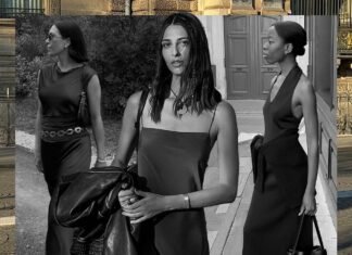Not Black, Not White: This Is the Dress Color Fashion People Are Wearing From Stockholm to Paris