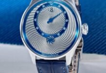 Introducing – The New MeisterSinger Souscription Panthero
Jumping Hour Guilloché