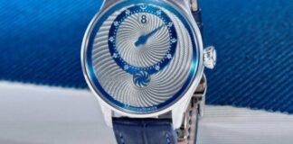 Introducing – The New MeisterSinger Souscription Panthero
Jumping Hour Guilloché