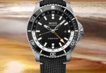 Introducing – The Classic B&W Mido Ocean Star GMT,
Still a True GMT at an Accessible Price