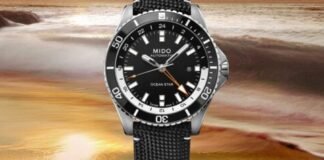 Introducing – The Classic B&W Mido Ocean Star GMT,
Still a True GMT at an Accessible Price