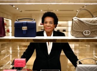 Namesake luxury handbag collection unveiled by former BET chief Debra Lee