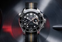 Omega unveils Seamaster Diver 300M Chronograph for 007 First
Light