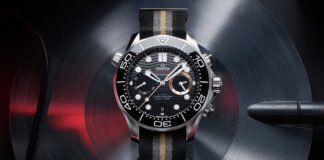 Omega unveils Seamaster Diver 300M Chronograph for 007 First
Light