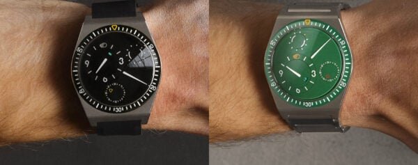Introducing – The Ressence Type 7 Black and Type 7 Cactus,
now with Optional Rubber Straps