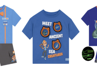 Natural History Museum and Blippi Launch Bespoke Jurassic Oceans Apparel and Plush Collection at Character.com