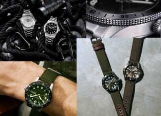 New Seiko 5 Sports Field watches feature a rotating compass bezel and luminous numerals
