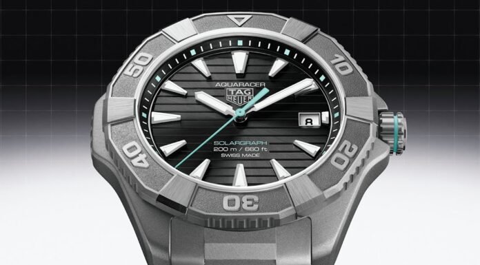 TAG Heuer expands Aquaracer Solargraph with new 40 mm and 28
mm models for 2026