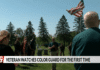 Vietnam veteran watches Memorial Day ceremony for the first time
