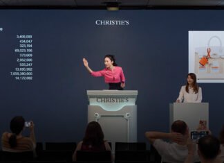 香港 – 佳士得香港2026年春季雅逸精品週正如火如荼進行中。5月25日舉行的「典雅傳承: 手袋及配飾」拍賣錄得成交總額港元59,940,190 / 美元7,652,061,同比增長17%,創下此類別春季成交新高,亦是全球手袋拍賣市場春季成交總額之冠,足見市場需求日益旺盛。本場拍賣成交比率高達98%,落槌總額為低估價156%,更有70%拍品以超逾高估價成交。拍賣吸引來自四大洲 24 個國家的藏家踴躍競投,逾六成拍品經由網上競投平台成交,彰顯全球強勁需求。此類別持續吸引年輕藏家群體,41%買家爲千禧新世代或更年輕群體。本季取得的璀璨佳績彰顯精品手袋市場熱度非凡,亦印證佳士得為全球藏家甄選珍稀逸品的卓越實力。 全場共有四件拍品刷新世界拍賣紀錄,每件成交價均遠超低估價,包括: 拍品100