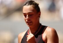 Aryna Sabalenka Wears Material Good Necklace at 2026 French Open