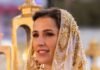 Princess Rajwa exudes luxury with £1.9k YSL handbag – and £835 heels to match