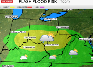 Flood watches are in place for parts of the Pittsburgh area