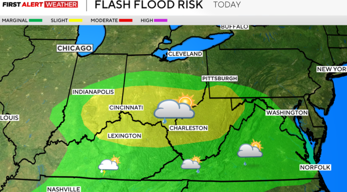 Flood watches are in place for parts of the Pittsburgh area