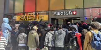 Swatch, AP watch collab gets massive crowds, police respond at multiple stores