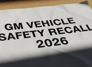 GM Vehicle Safety Recall 2026: What Drivers Need to Know Right Now