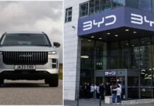Chinese car brands secure 10% of UK vehicle market as drivers invest in BYD, Jaecoo, Omoda and more