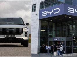 Chinese car brands secure 10% of UK vehicle market as drivers invest in BYD, Jaecoo, Omoda and more