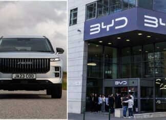 Chinese car brands secure 10% of UK vehicle market as drivers invest in BYD, Jaecoo, Omoda and more