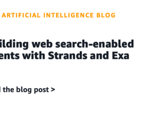 Building web search-enabled agents with Strands and Exa