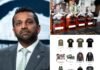 Kash Patel hands out bespoke bourbon bottles while suing Atlantic over reporting on his drinking