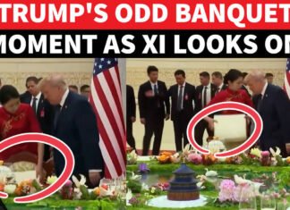 ‘WHAT WAS THAT FOR?’ Awkward Trump Banquet Moment As Xi Watches Quietly
