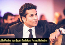 5 rare watches from Sachin Tendulkar’s collection you should know