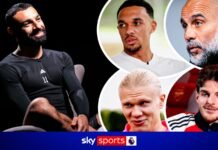 Mo Salah watches players and managers pay homage to his ‘legendary’ craft