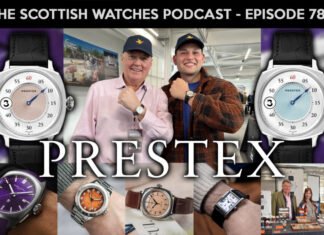 Scottish Watches Podcast #780 : TAG, Formula 1 and Duckworth
Prestex’s Most Creative Watch Yet – The Marcato