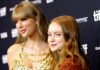 Taylor Swift Supports Sadie Sink at Her London Play, Watches Show with Travis Kelce