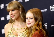 Taylor Swift Supports Sadie Sink at Her London Play, Watches Show with Travis Kelce