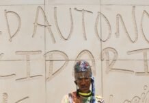 Juneteenth Brought Community—Complete With a Soul Train Line—To Lauren Halsey’s sister dreamer Sculpture Park in South LA