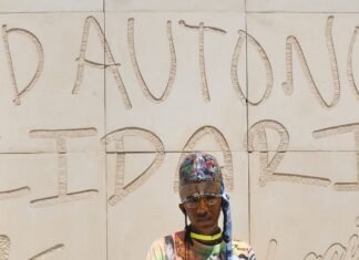 Juneteenth Brought Community—Complete With a Soul Train Line—To Lauren Halsey’s sister dreamer Sculpture Park in South LA