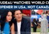 Katy Perry Trudeau FIFA | Justin Trudeau Watches World Cup Opener in USA, Not Canada