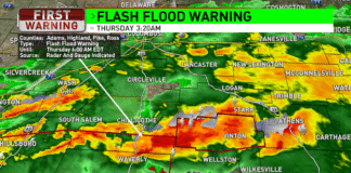 WATCH LIVE: Tornado warning issued in Pike County