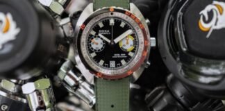 In-Depth – Diving with the new Doxa SUB 200 T.Graph II, The
Return of the Brand’s Diving Chronograph