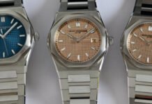 First Look – The Girard-Perregaux Laureato Fifty Collection
Expands with 39mm and 36mm Steel Models