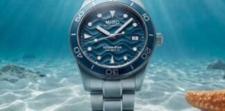 Introducing – The New Mido Ocean Star 39 With Abyss Blue
Dial