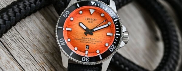 First Look – A Smaller Case and Fresh Colours for the
Powerful Tissot Seastar 2000 Professional