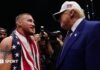 UFC White House: President Donald Trump watches as US star Justin Gaethje wins undisputed lightweight title