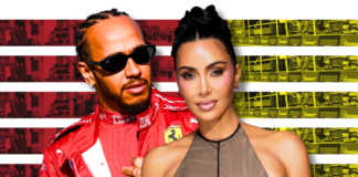 Lewis Hamilton shares Monaco celebration as Kim Kardashian watches on