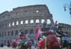 Thousands of Vespas swarm Rome’s historic center to mark iconic scooter’s 80th anniversary