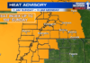 Heat Advisories and Extreme Heat Watches issued for the Mid-South.