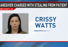 Macon caregiver charged with stealing $10,000 in jewelry, meds from patients’ home