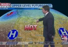 Fire weather watches and warnings issued for Thursday as dry, breezy, and hot conditions build