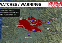 ‘Extreme Heat Watch’ issued for Portland metro area as high temps could hit triple digits