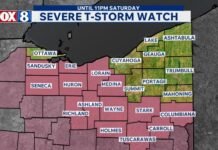 Storm watches, warnings issued for several counties